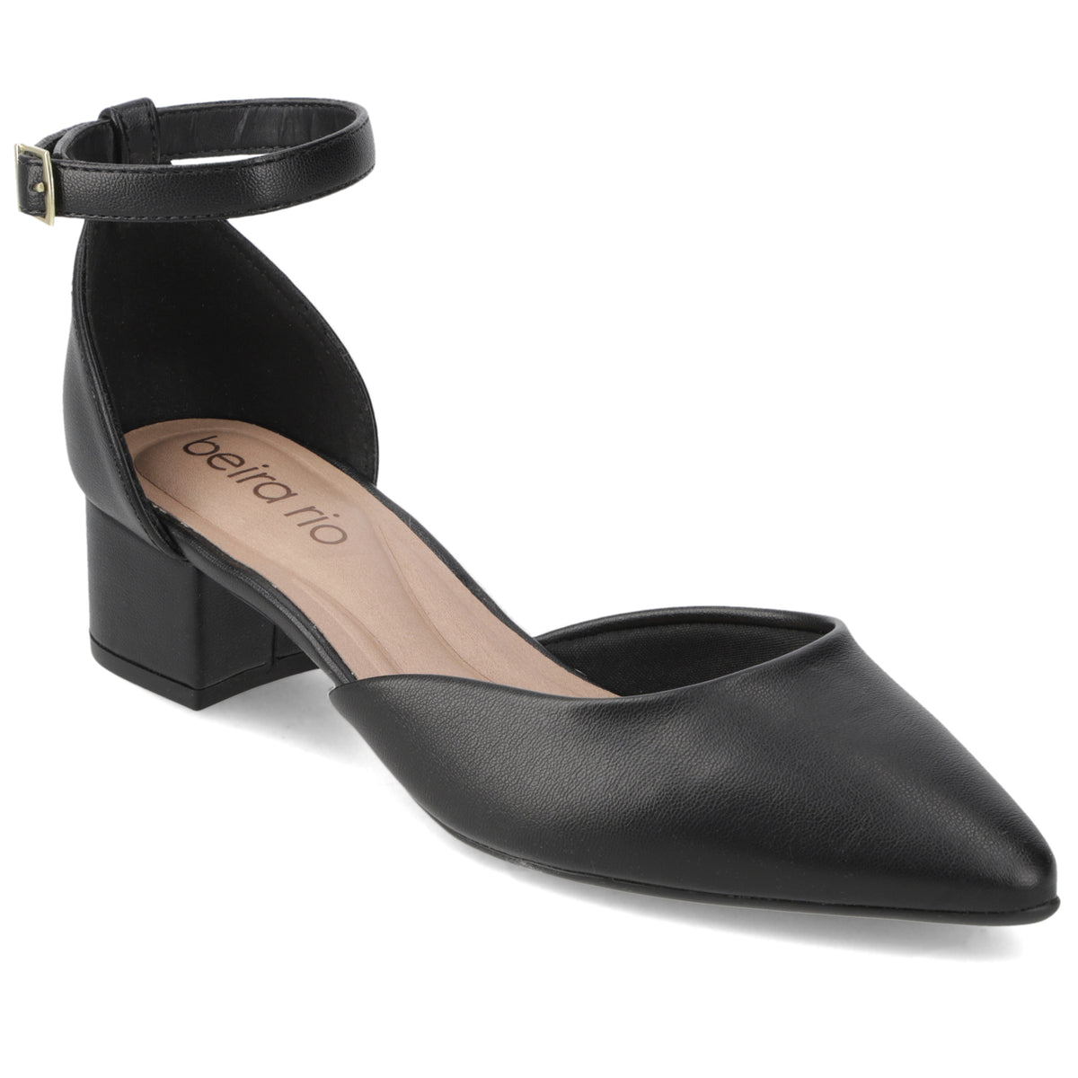 Taco Ancho Negro Beira Rio 35 / Negro