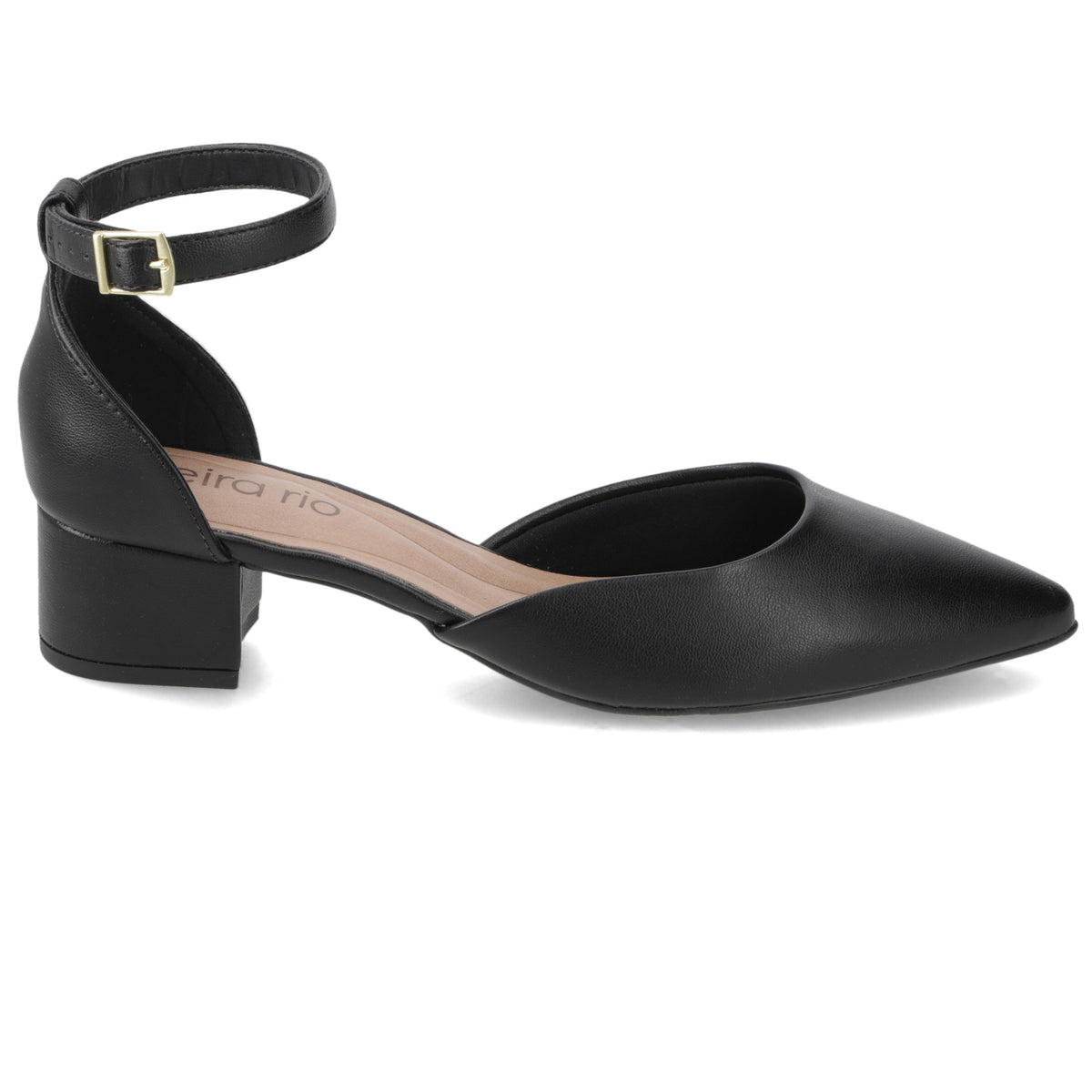 Taco Ancho Negro Beira Rio 35 / Negro