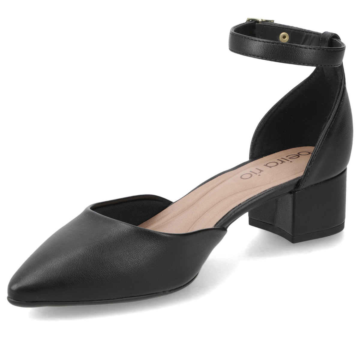 Taco Ancho Negro Beira Rio 35 / Negro