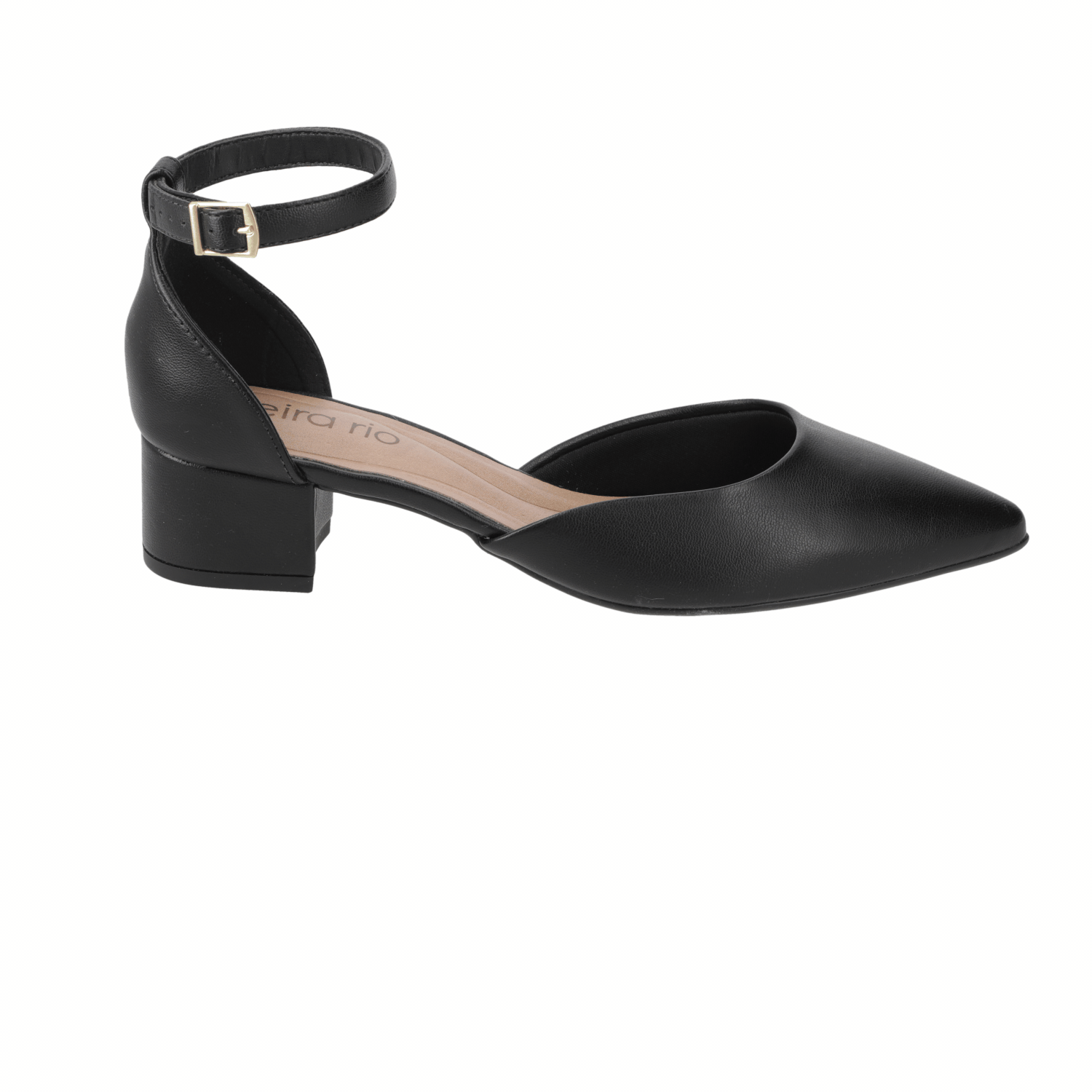 Taco Ancho Negro Beira Rio 35 / Negro