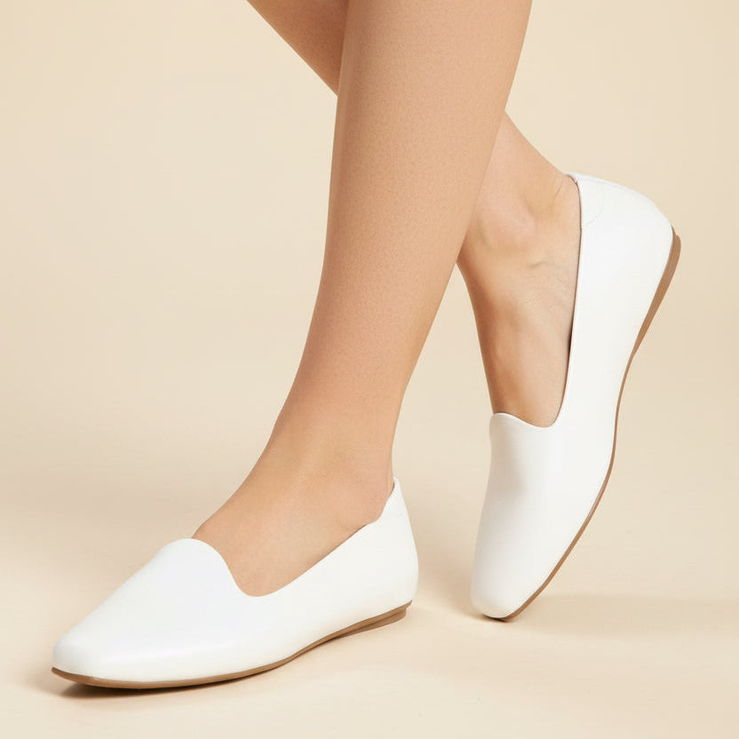 Ballerinas Blanco Beira Rio 35 / Blanco