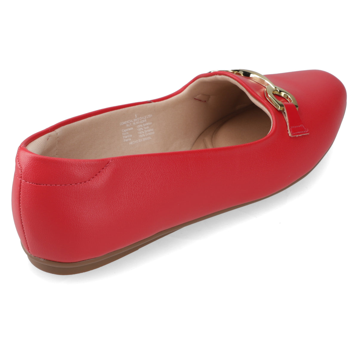 Ballerinas Rojo Beira Rio 35 / Rojo