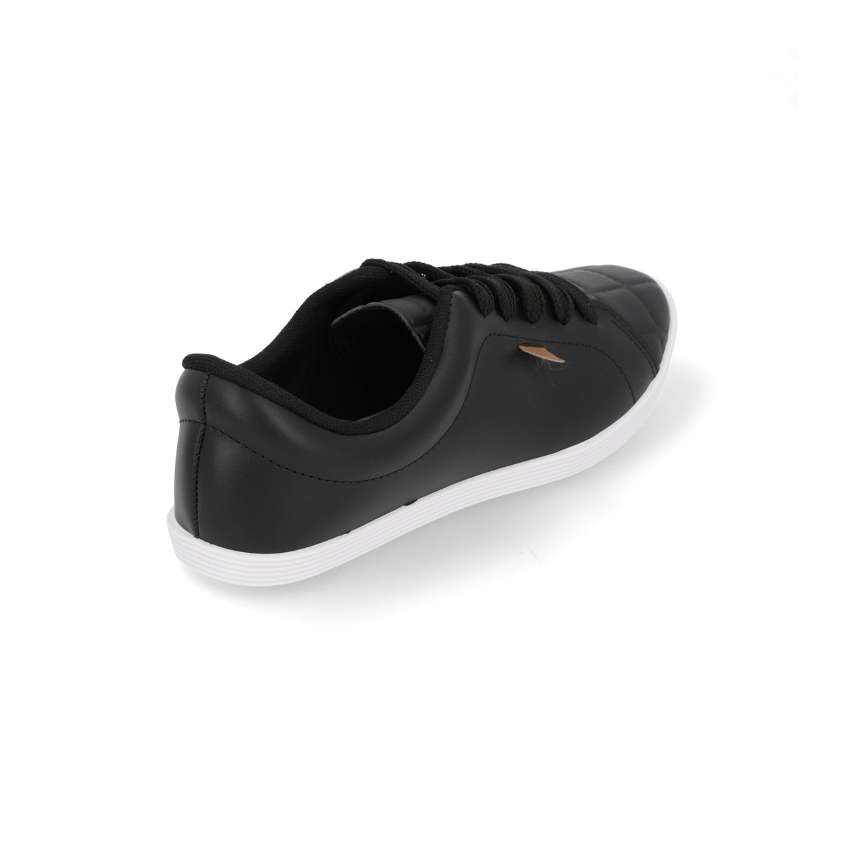 Zapatilla Casual Eco Cuero Negra 4205-123-23711-15745