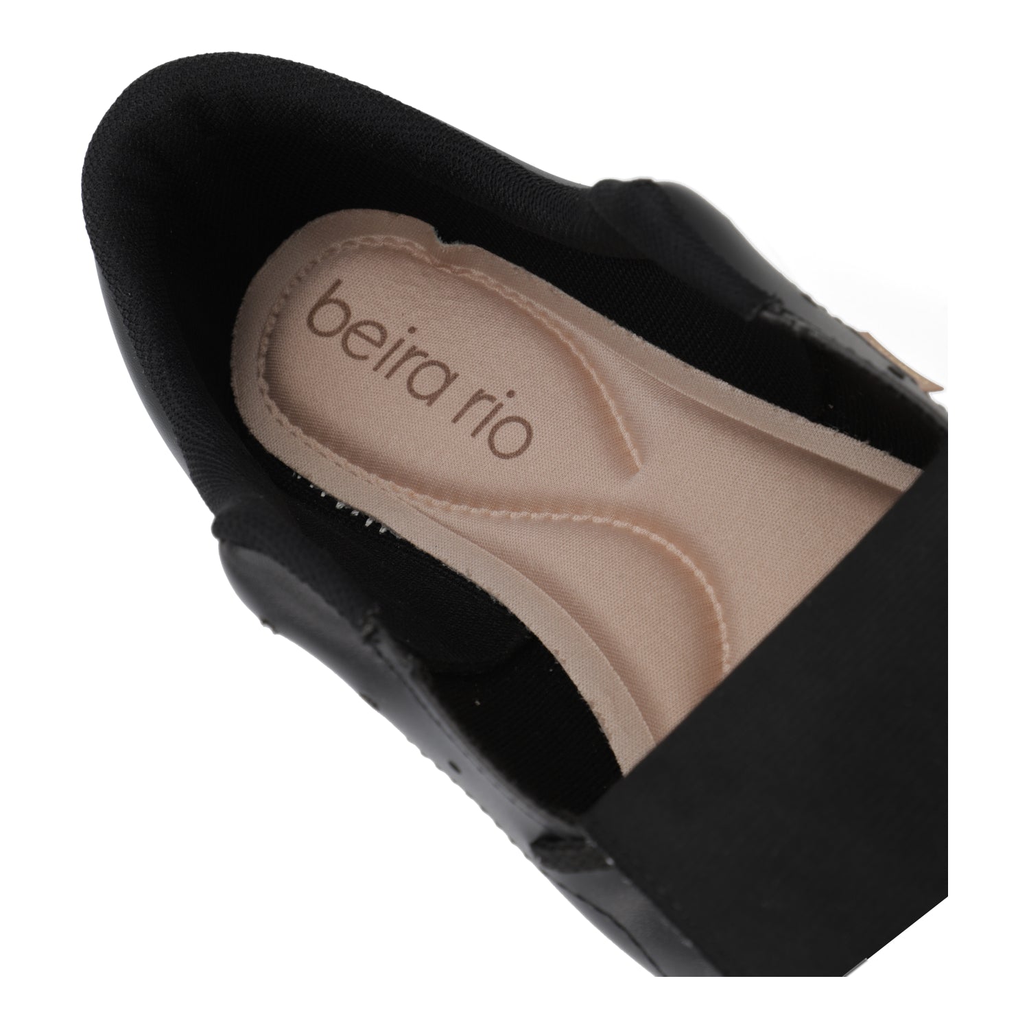 Zapatilla Casual Eco Cuero Negra 4205-123-23711-15745
