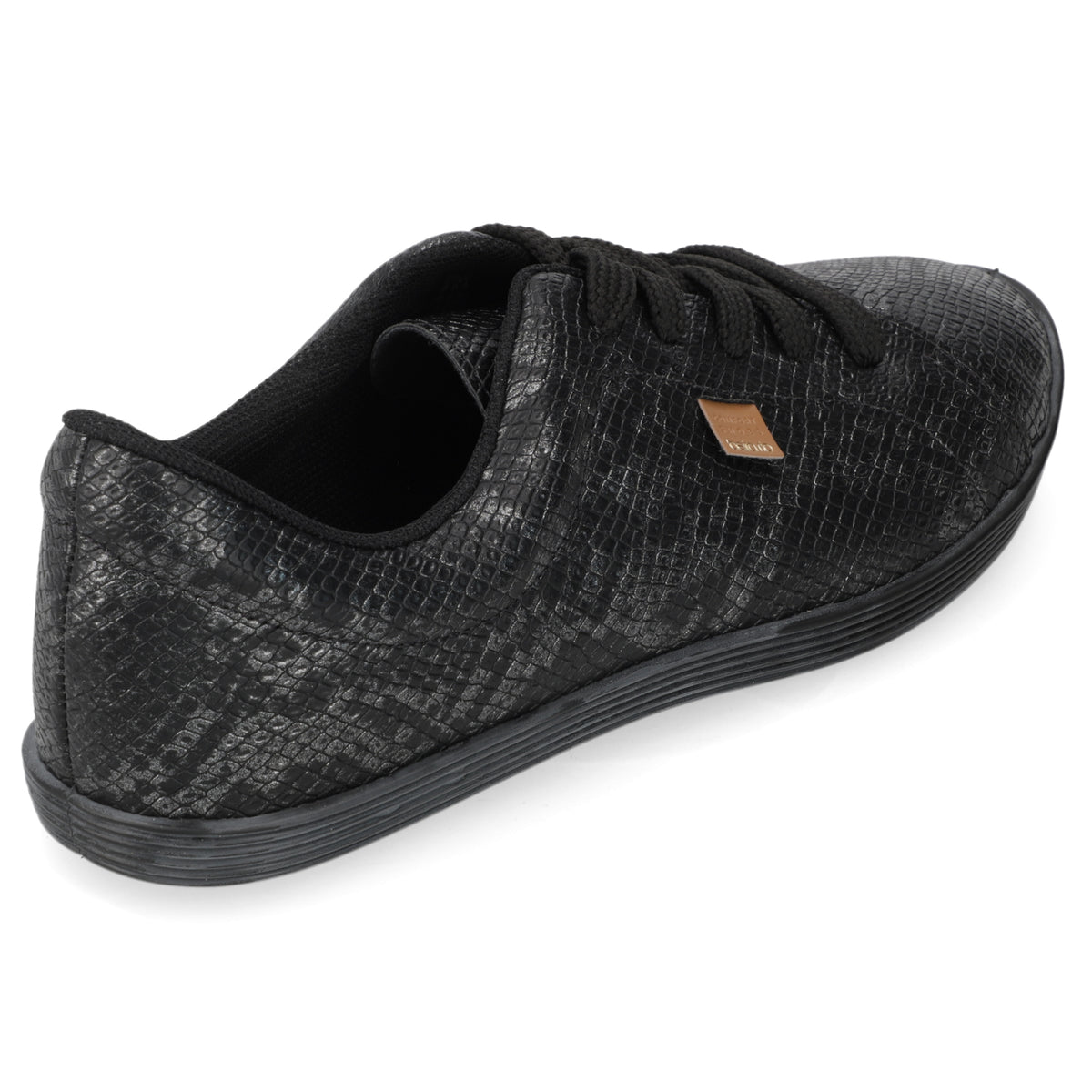 Zapatilla Casual Snake Beira Rio Negra