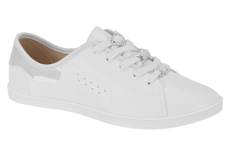 Zapatilla Casual Blanco Beira Rio 35 / Blanco