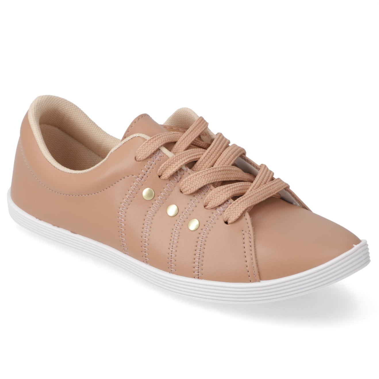 Zapatillas Casuales Nude Beira Rio 35 / Nude