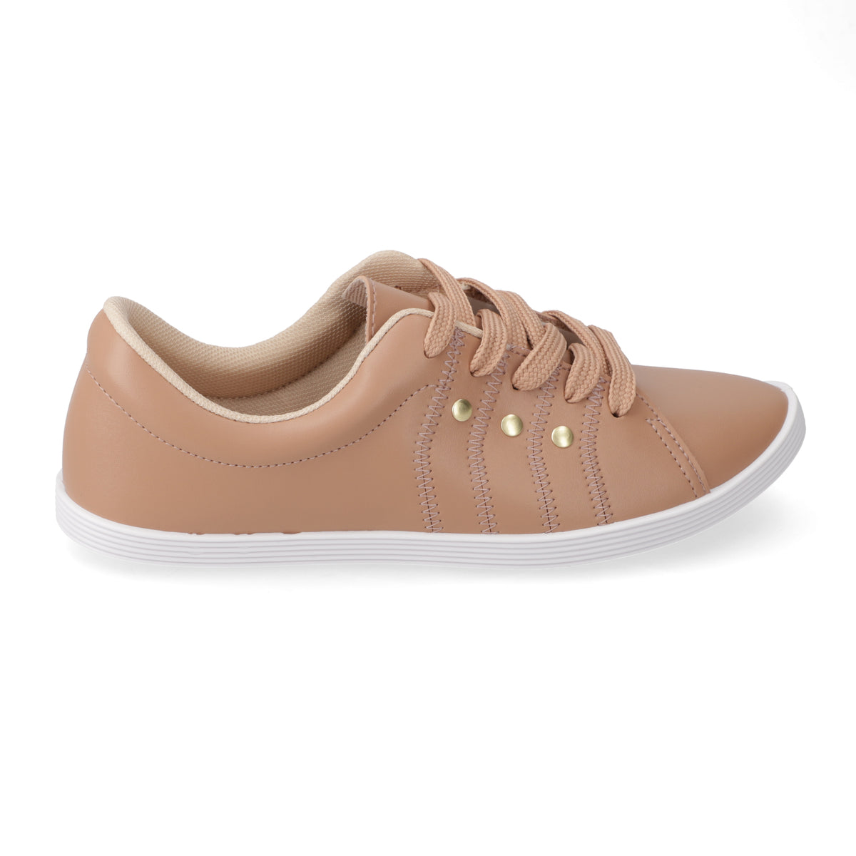 Zapatillas Casuales Nude Beira Rio 35 / Nude