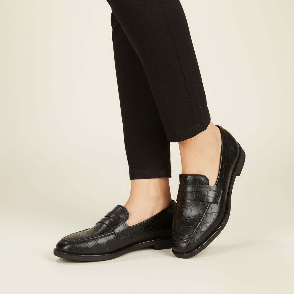 Mocasin Negro Beira Rio 35 / Negro