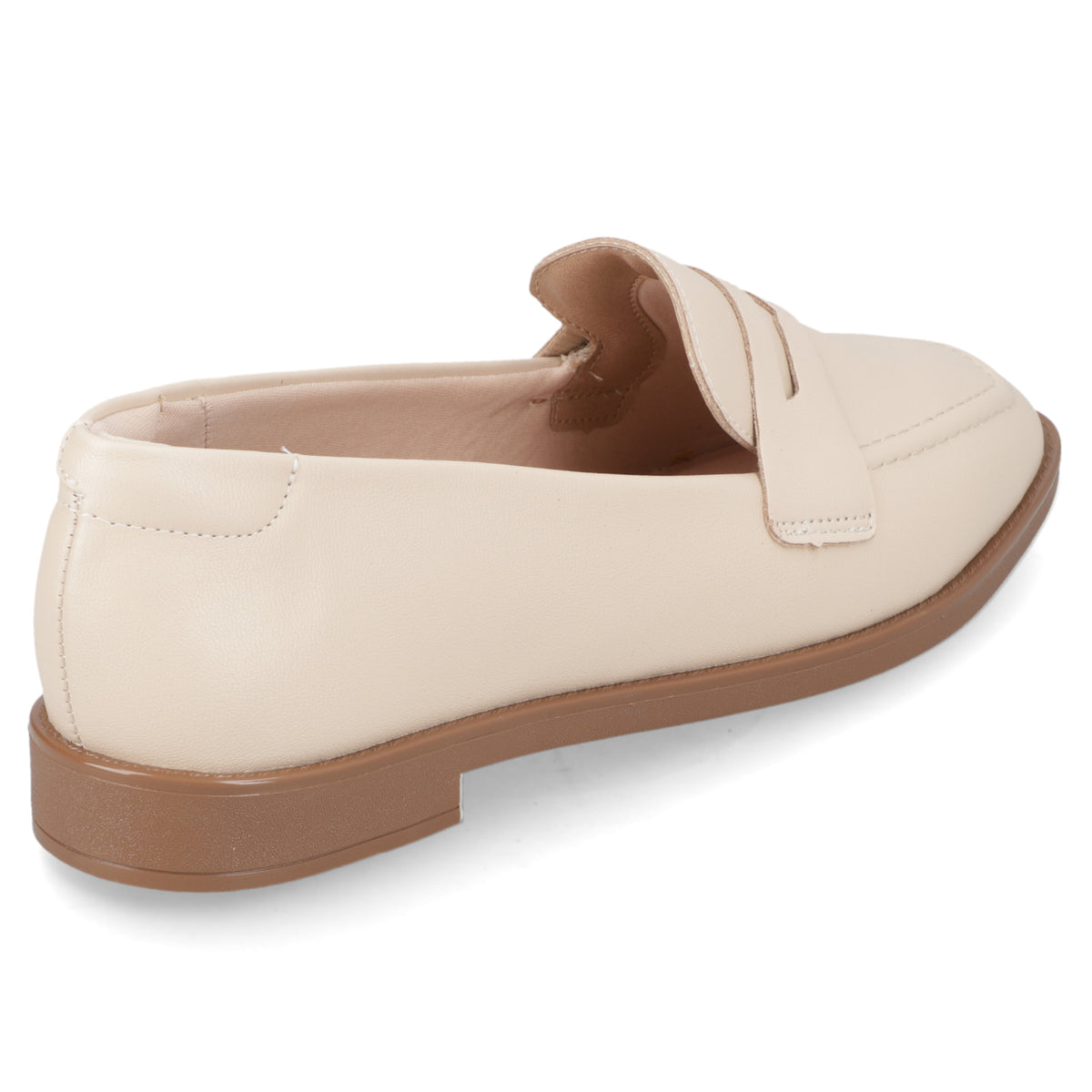 Mocasin Crema Beira Rio 35 / Crema