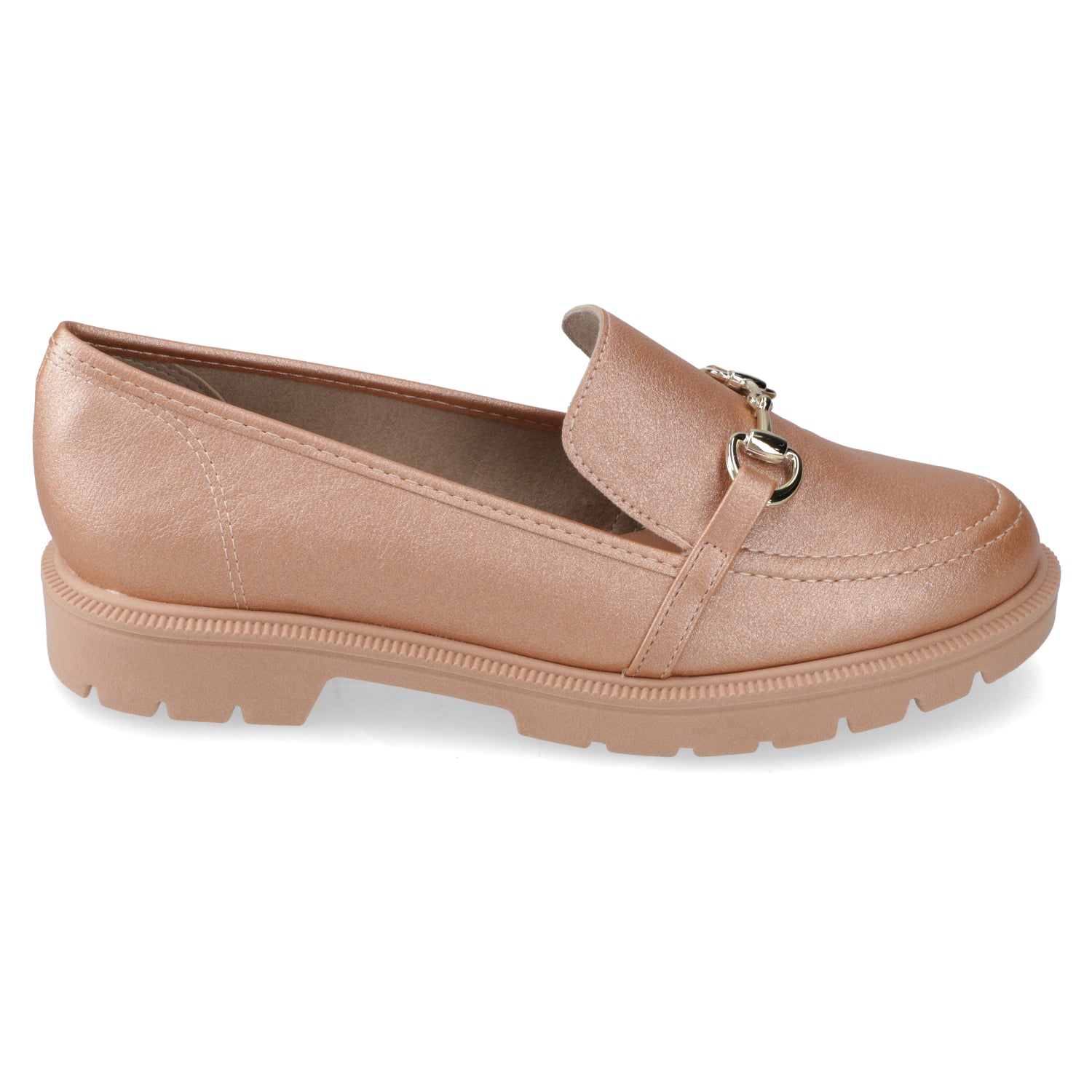 Mocasin Rose Gold Beira Rio 35 / Rose Gold