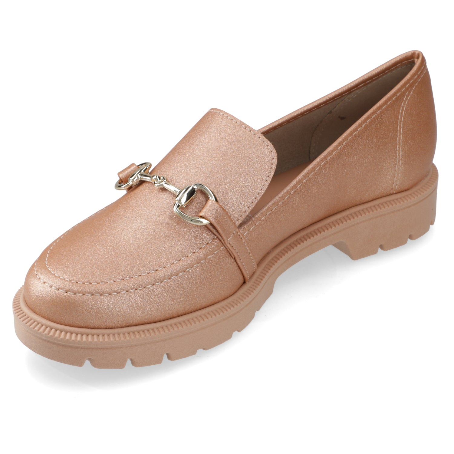 Mocasin Rose Gold Beira Rio 35 / Rose Gold