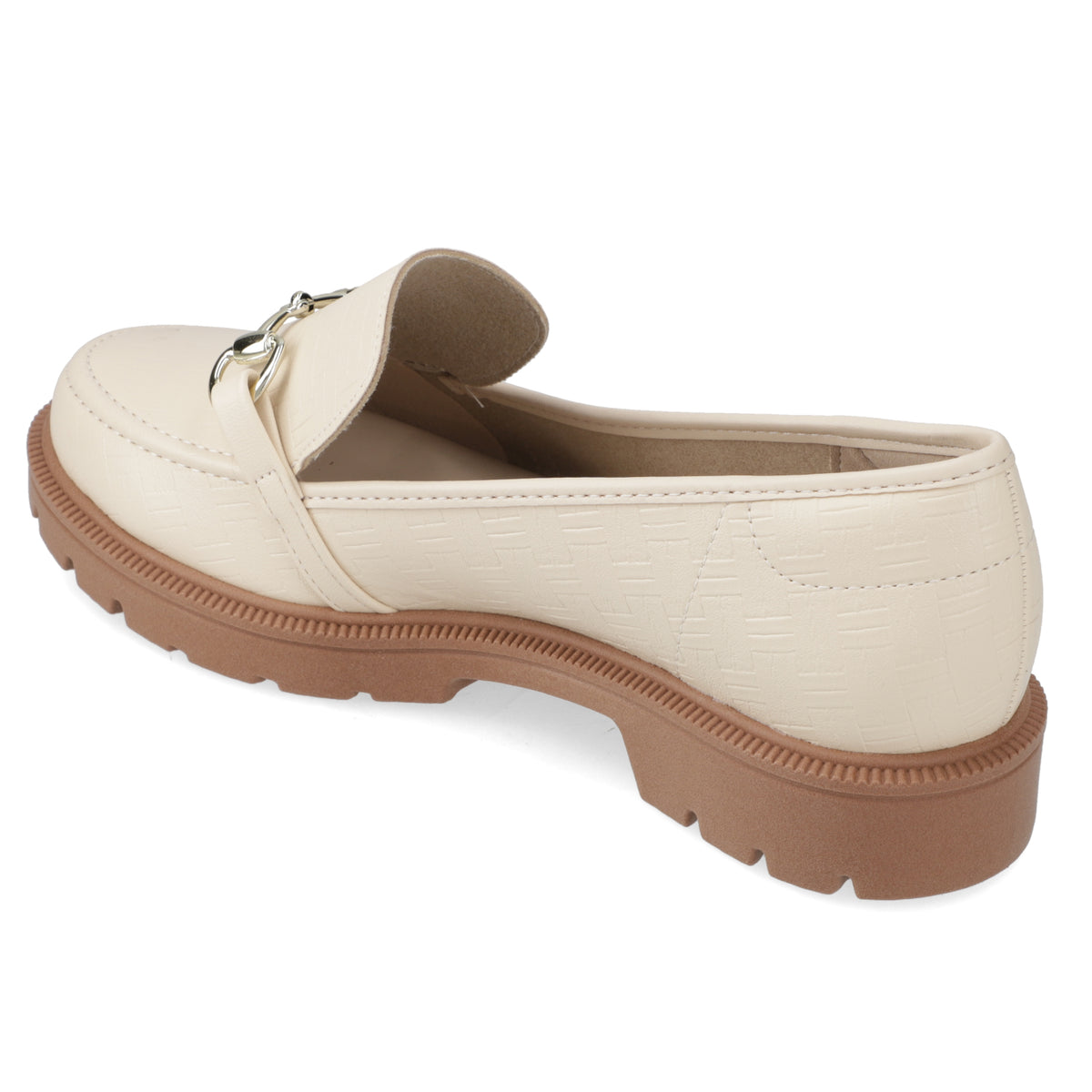 Mocasin Crema Beira Rio 35 / Crema