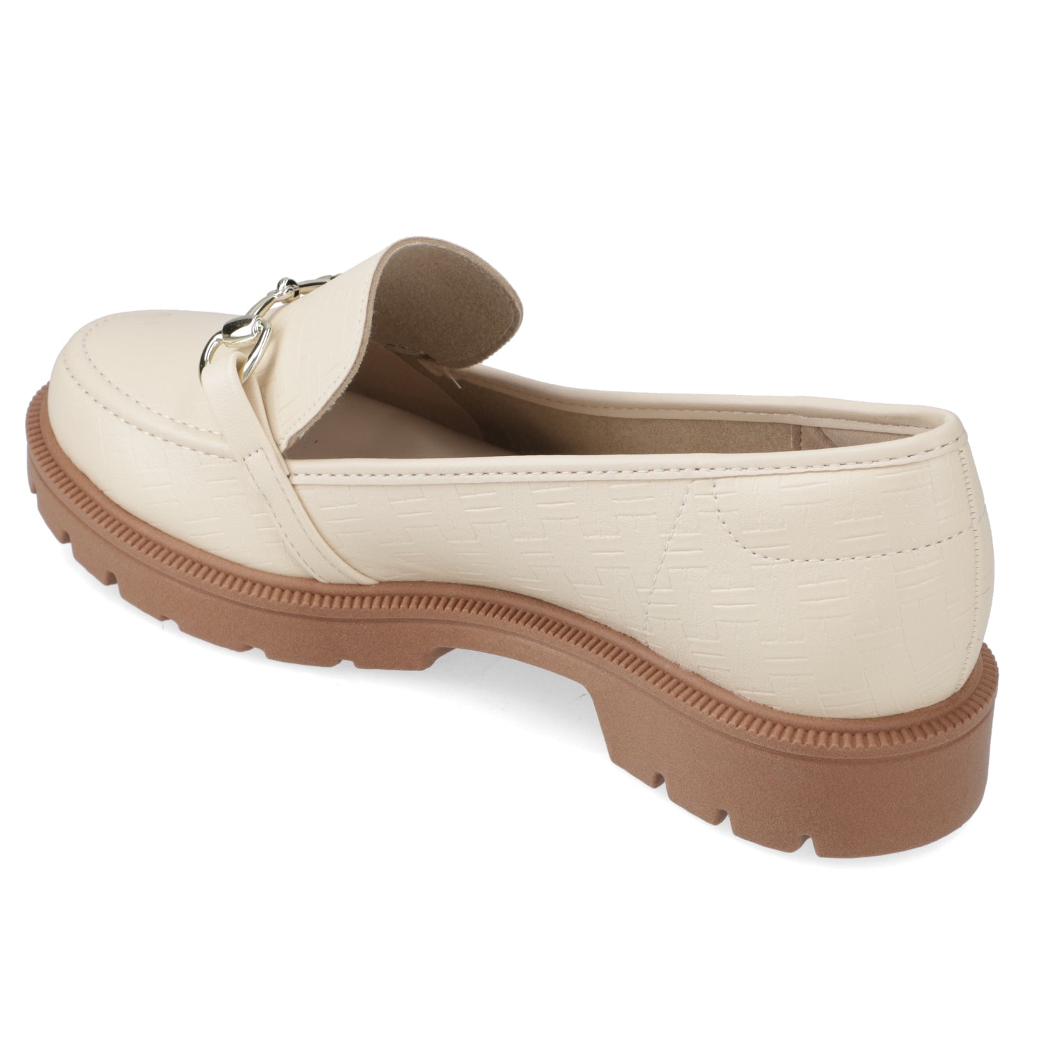 Mocasin Crema Beira Rio 35 / Crema