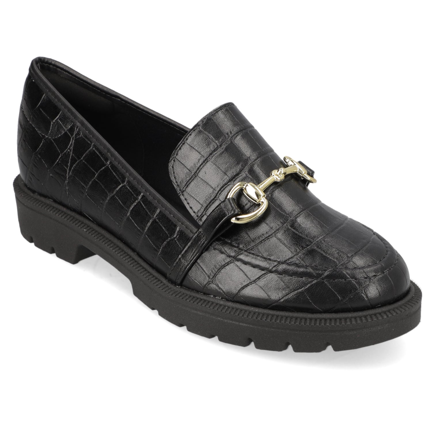 Mocasin Negro Beira Rio 35 / Negro