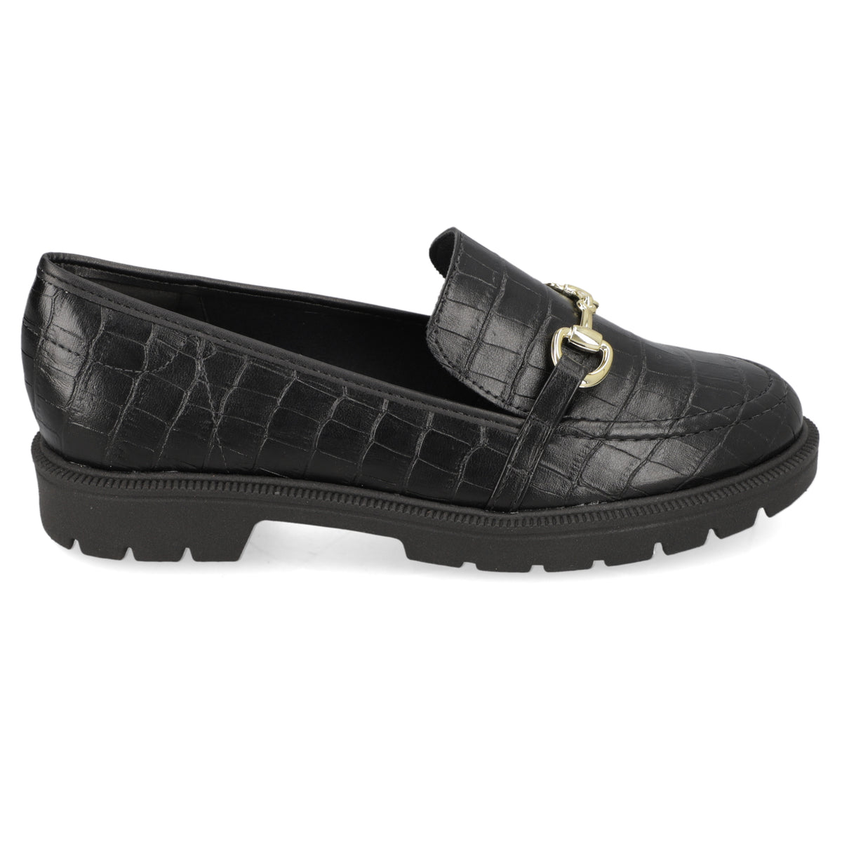 Mocasin Negro Beira Rio 35 / Negro
