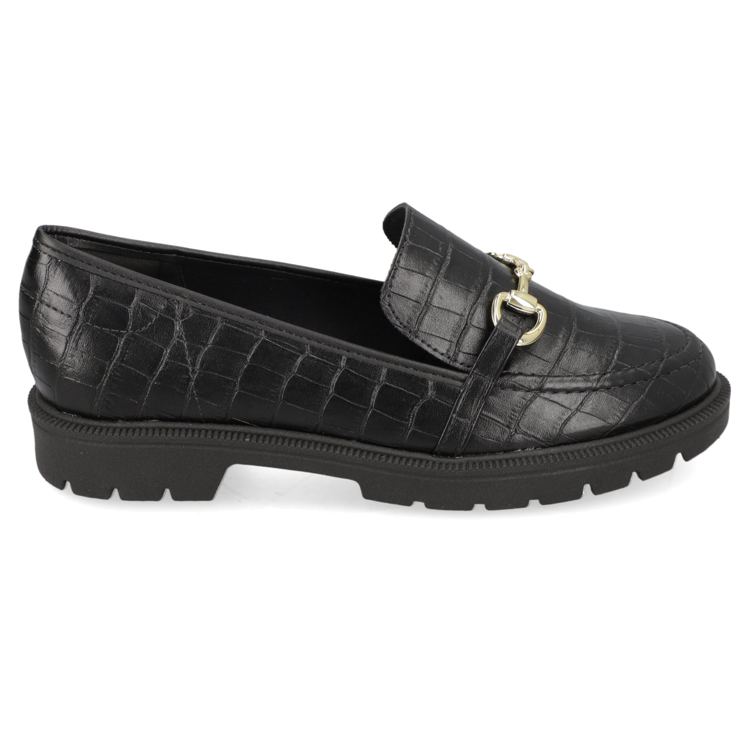 Mocasin Negro Beira Rio 35 / Negro