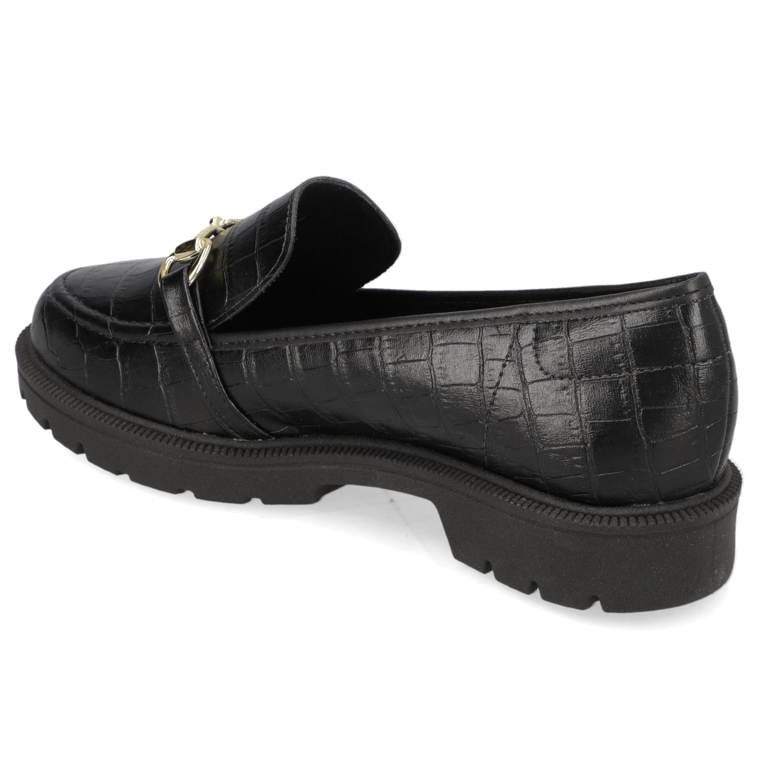 Mocasin Negro Beira Rio 35 / Negro