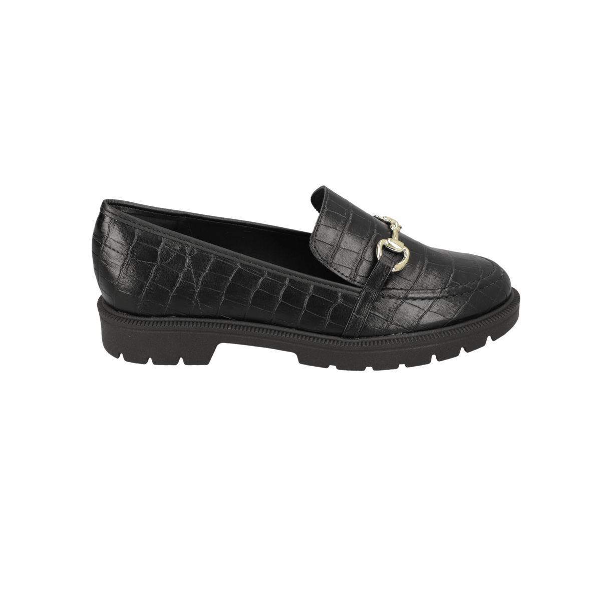 Mocasin Negro Beira Rio 35 / Negro