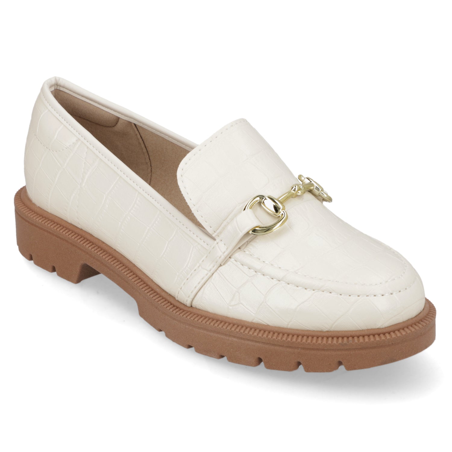 Mocasin Blanco OFF Beira Rio 35 / Blanco OFF