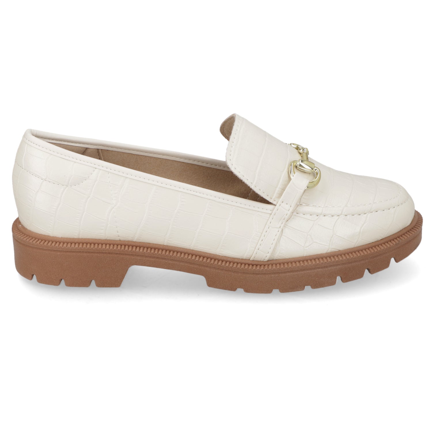 Mocasin Blanco OFF Beira Rio 35 / Blanco OFF