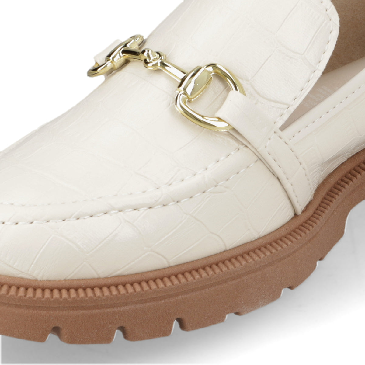 Mocasin Blanco OFF Beira Rio 35 / Blanco OFF