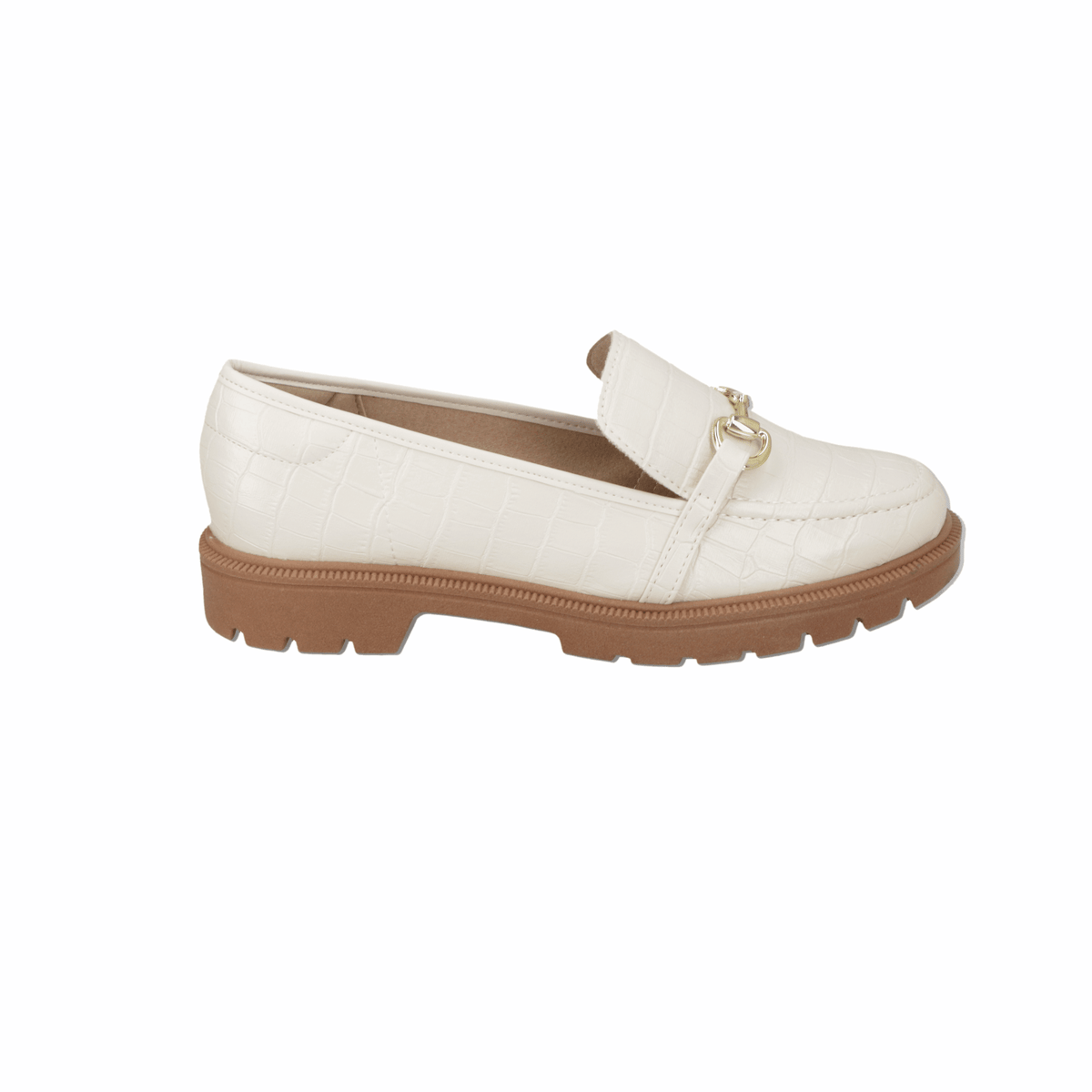 Mocasin Blanco OFF Beira Rio 35 / Blanco OFF