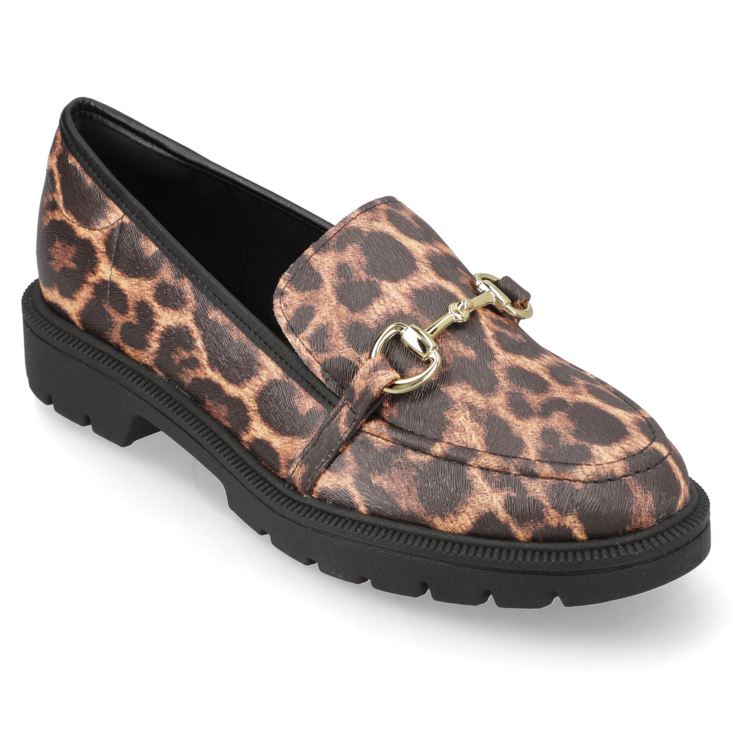 Mocasin Animal Print Beira Rio 35 / Animal print