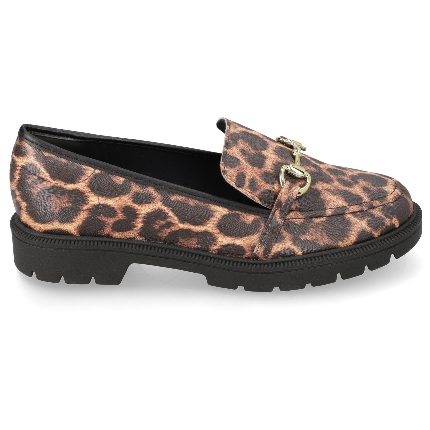 Mocasin Animal Print Beira Rio 35 / Animal print