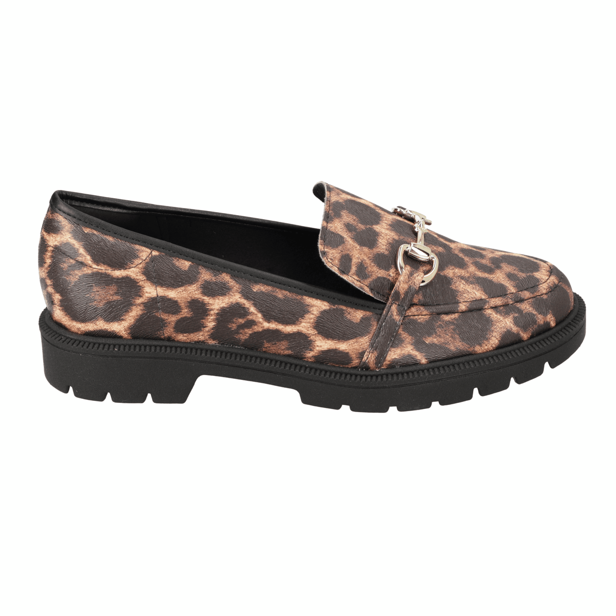 Mocasin Animal Print Beira Rio 35 / Animal print