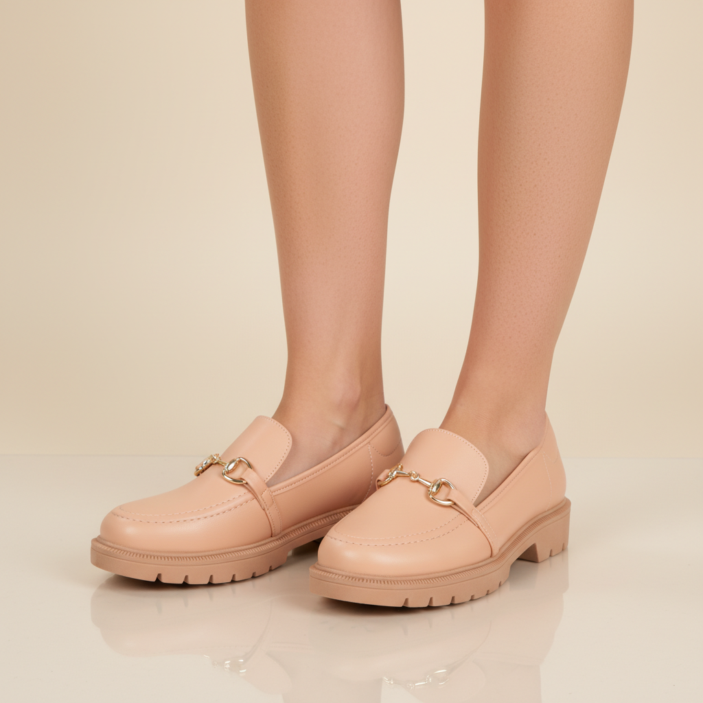 Mocasín Beira Rio Nude 34 / Nude