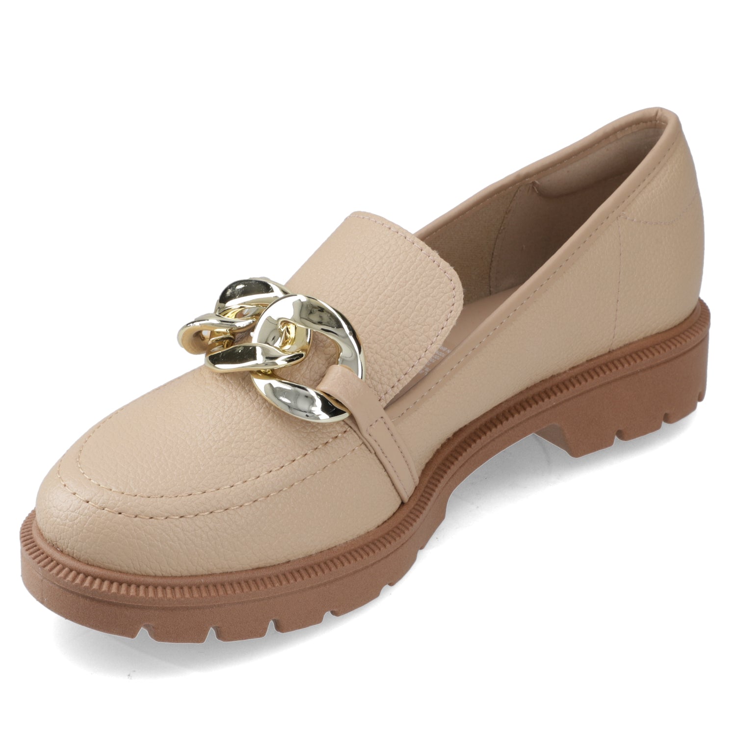 Mocasin Beige Beira Rio 35 / Beige
