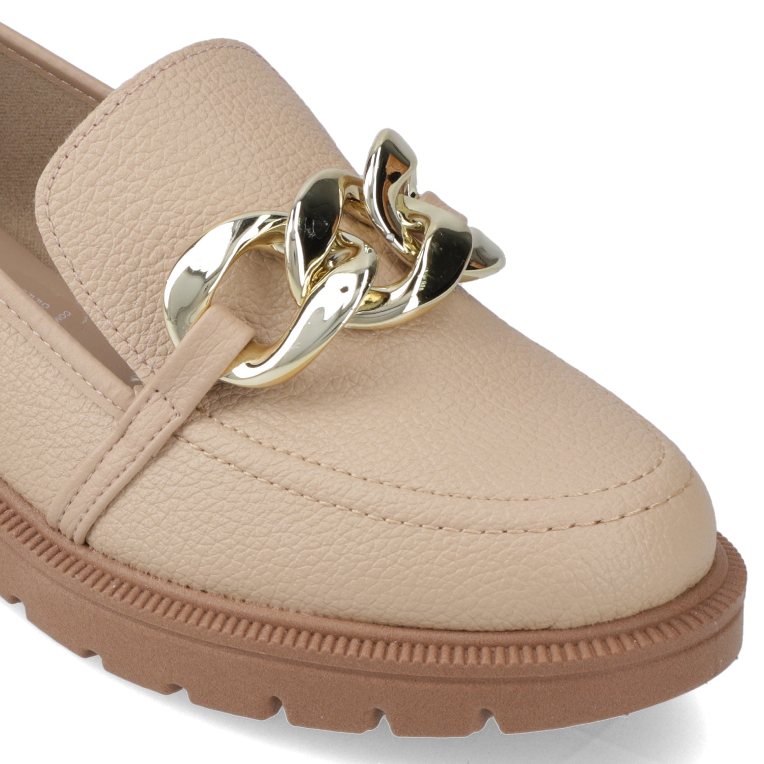 Mocasin Beige Beira Rio 35 / Beige