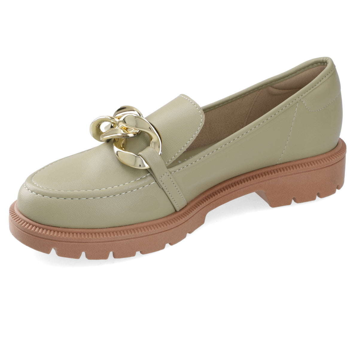 Mocasines Verde Beira Rio 35 / Verde