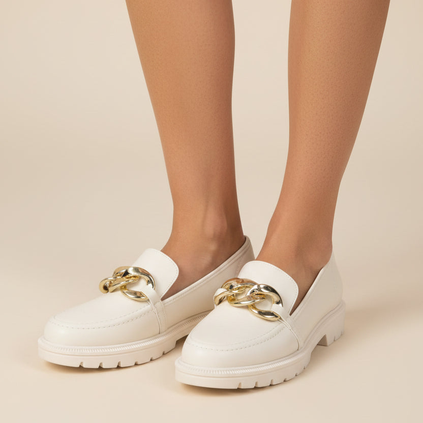 Mocasin Blanco
