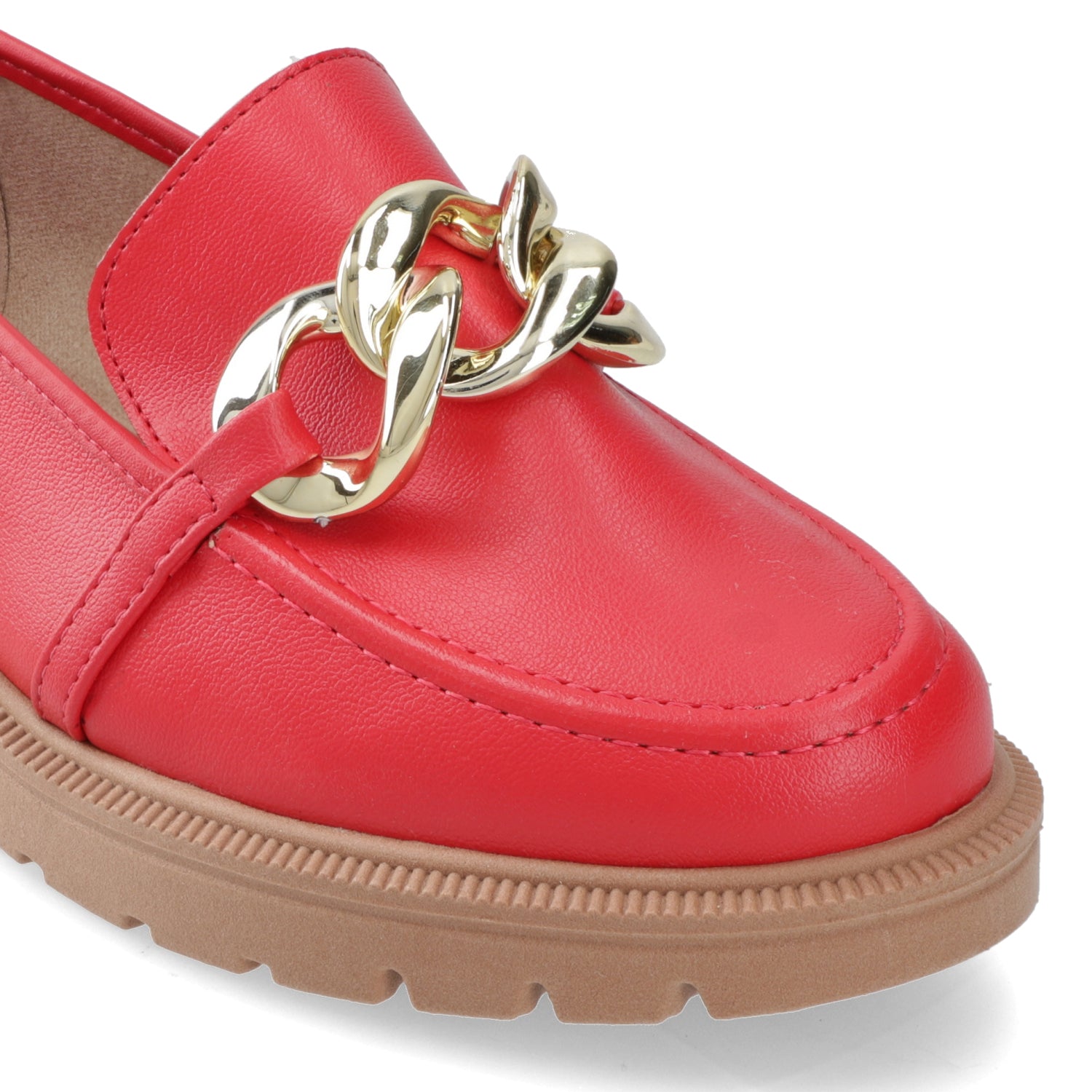 Mocasines Rojo Beira Rio 35 / Rojo