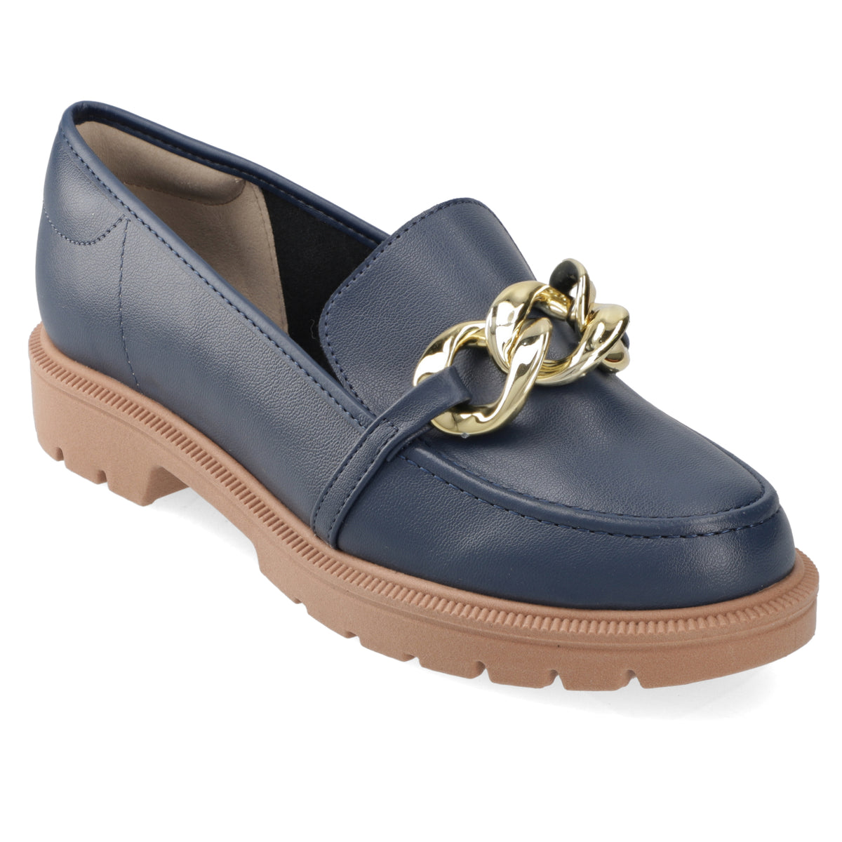 Mocasines Azul Marino Beira Rio 35 / Azul Marino