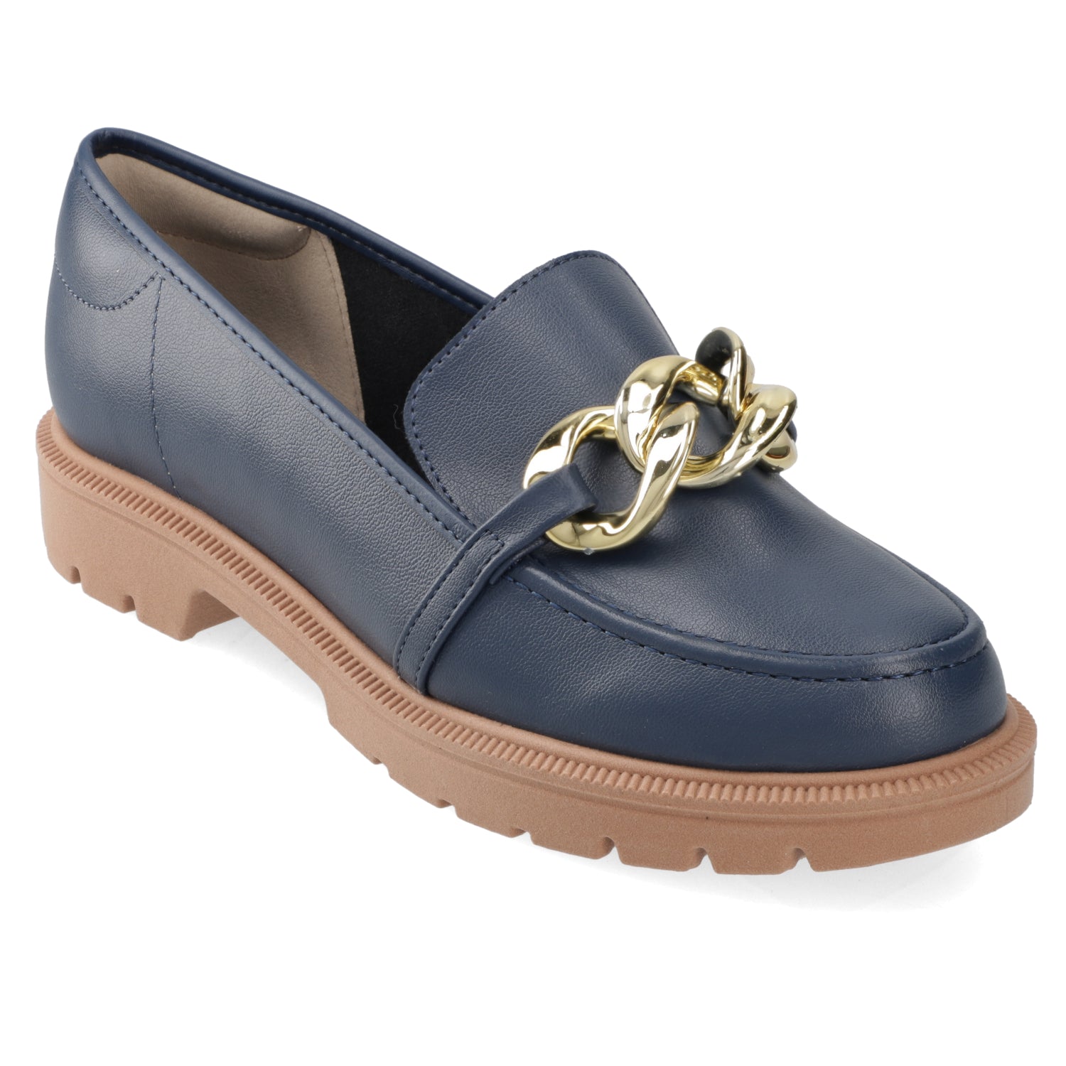 Mocasines Azul Marino Beira Rio 35 / Azul Marino