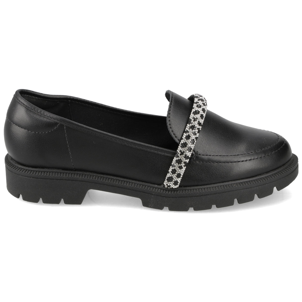 Mocasin Negro Beira Rio