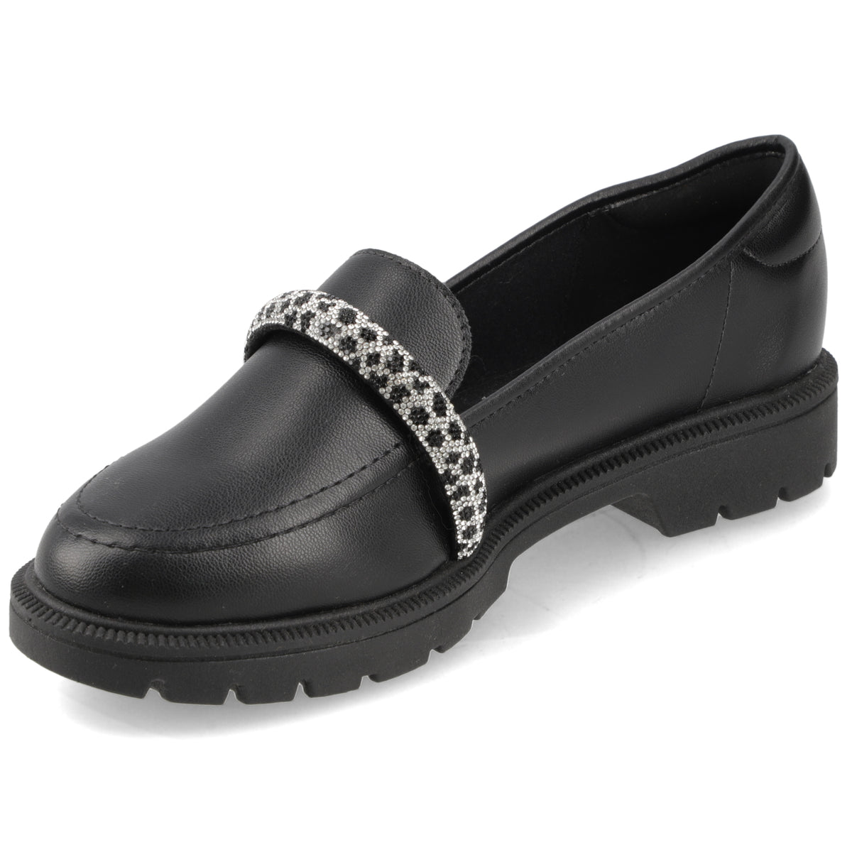Mocasin Negro Beira Rio