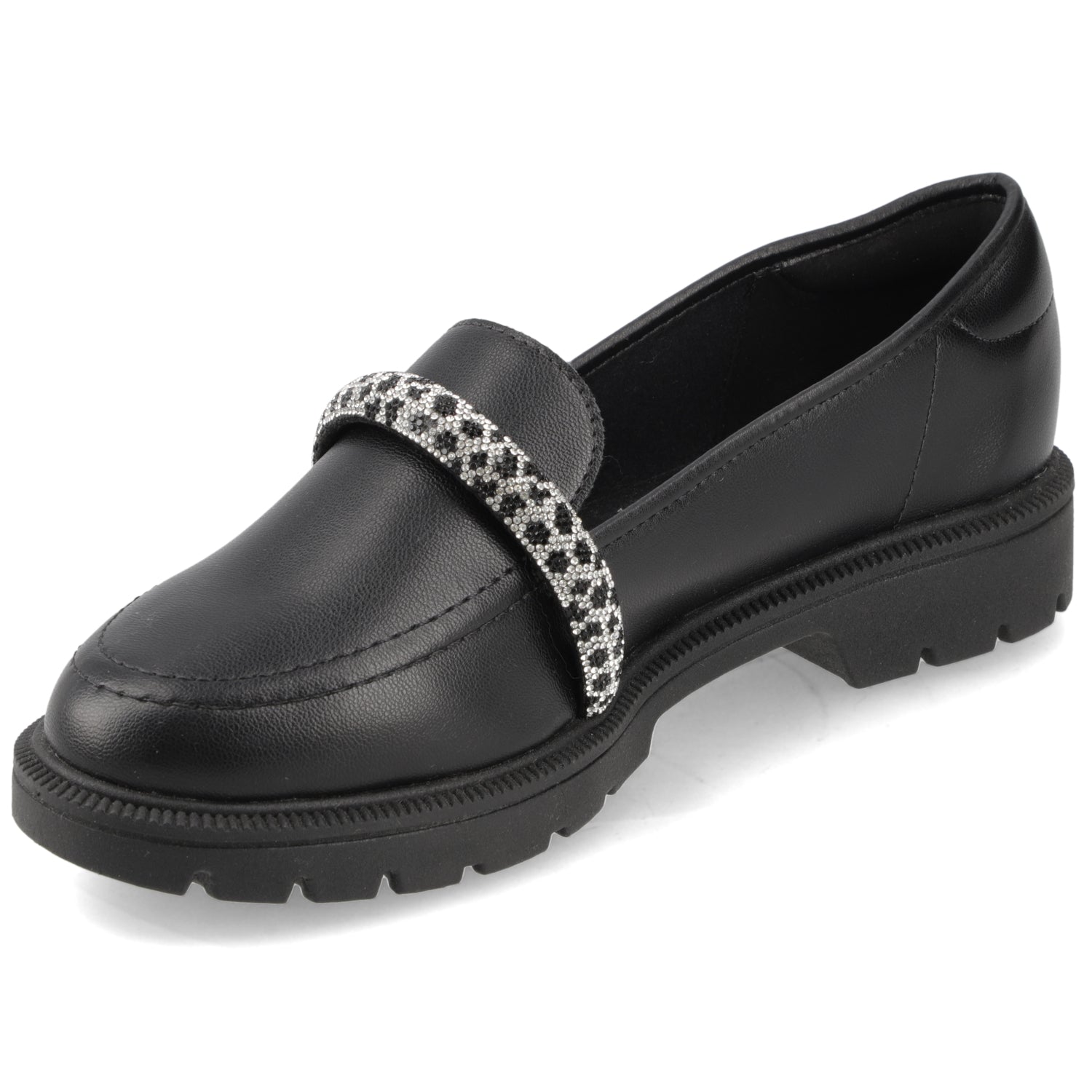 Mocasin Negro Beira Rio