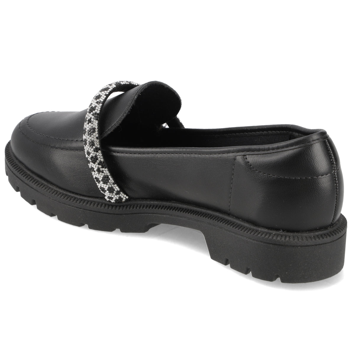 Mocasin Negro Beira Rio