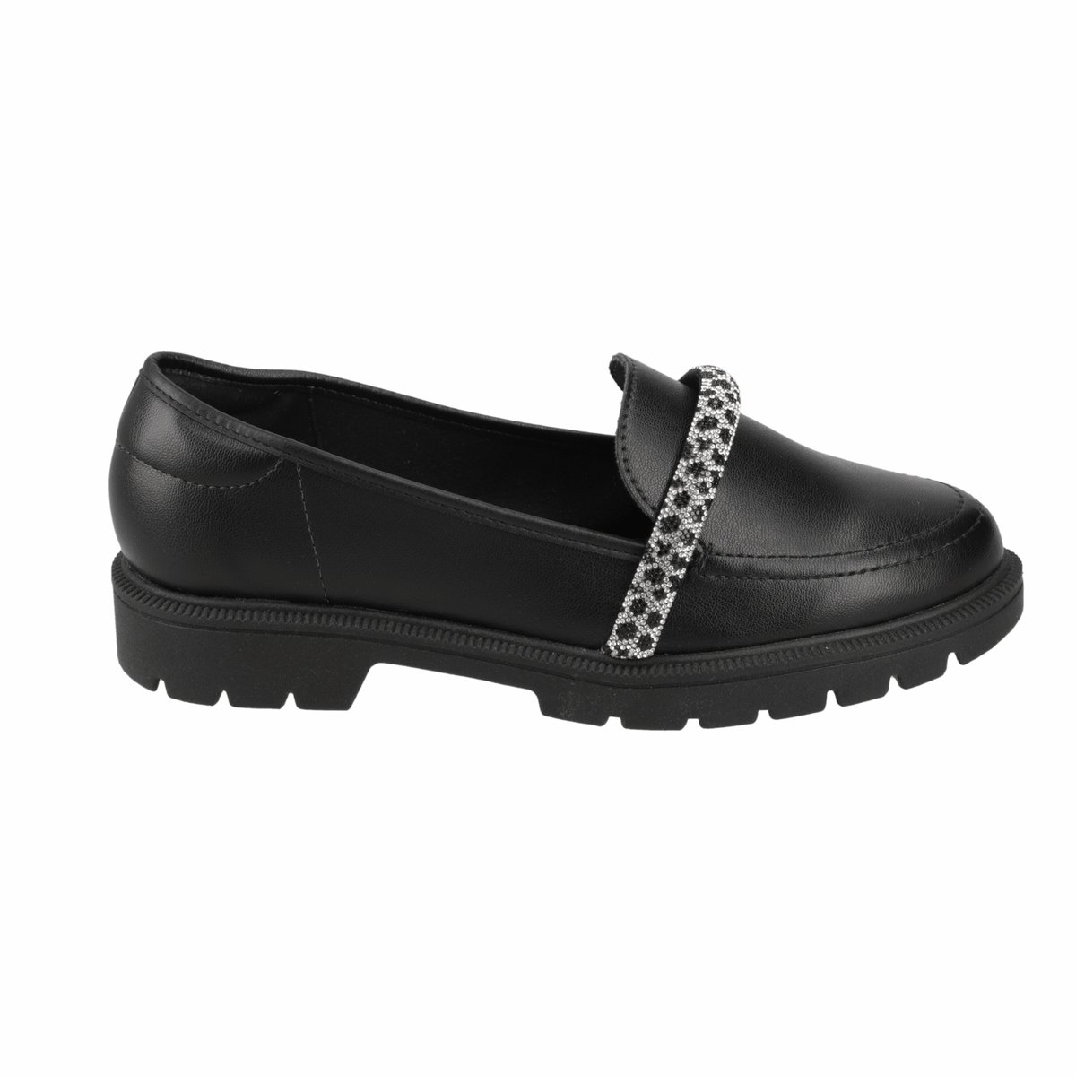 Mocasin Negro Beira Rio