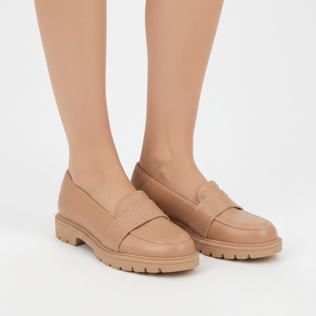 Mocasines Nude Beira Rio 35 / Nude
