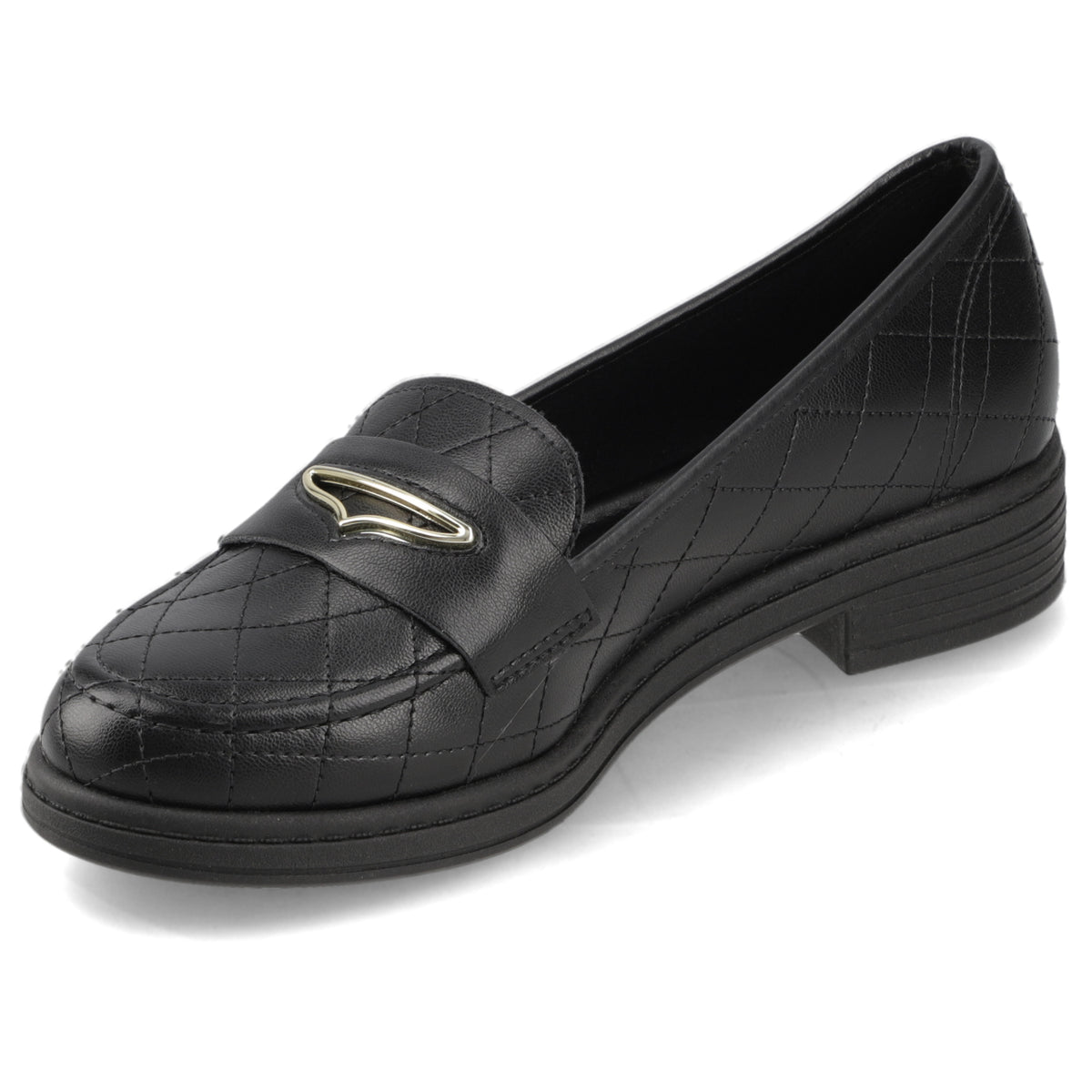 Mocasin Negro Beira Rio