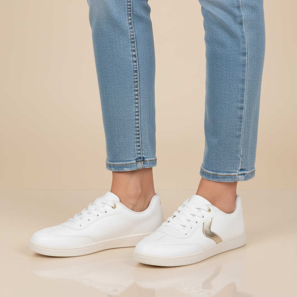 Zapatillas Casuales Blanco Beira Rio 35 / Blanco