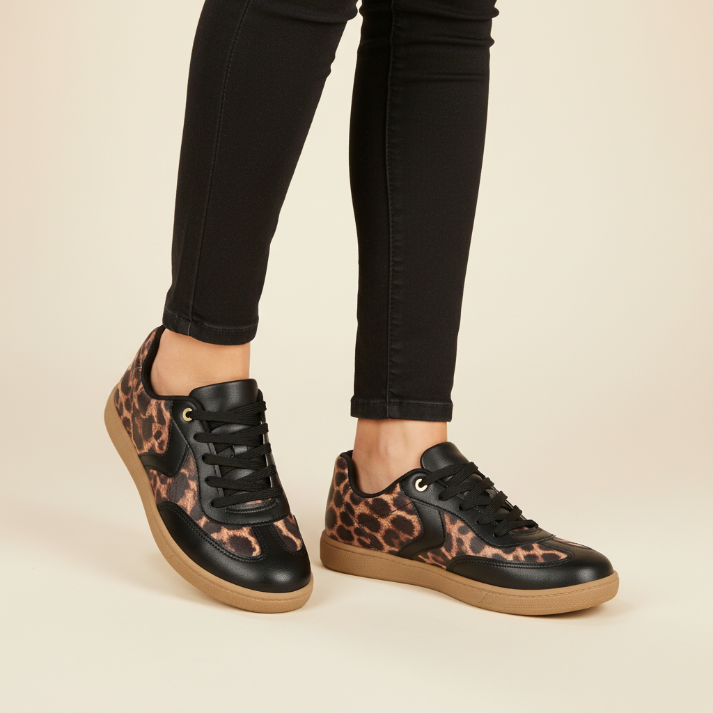 Zapatilla Animal Print Beira Rio 35 / Animal print