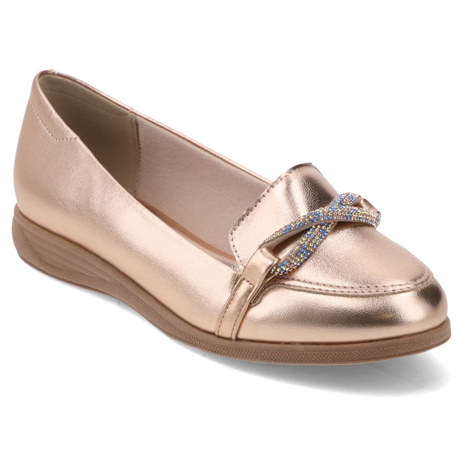 Mocasín Rose Gold Beira Rio