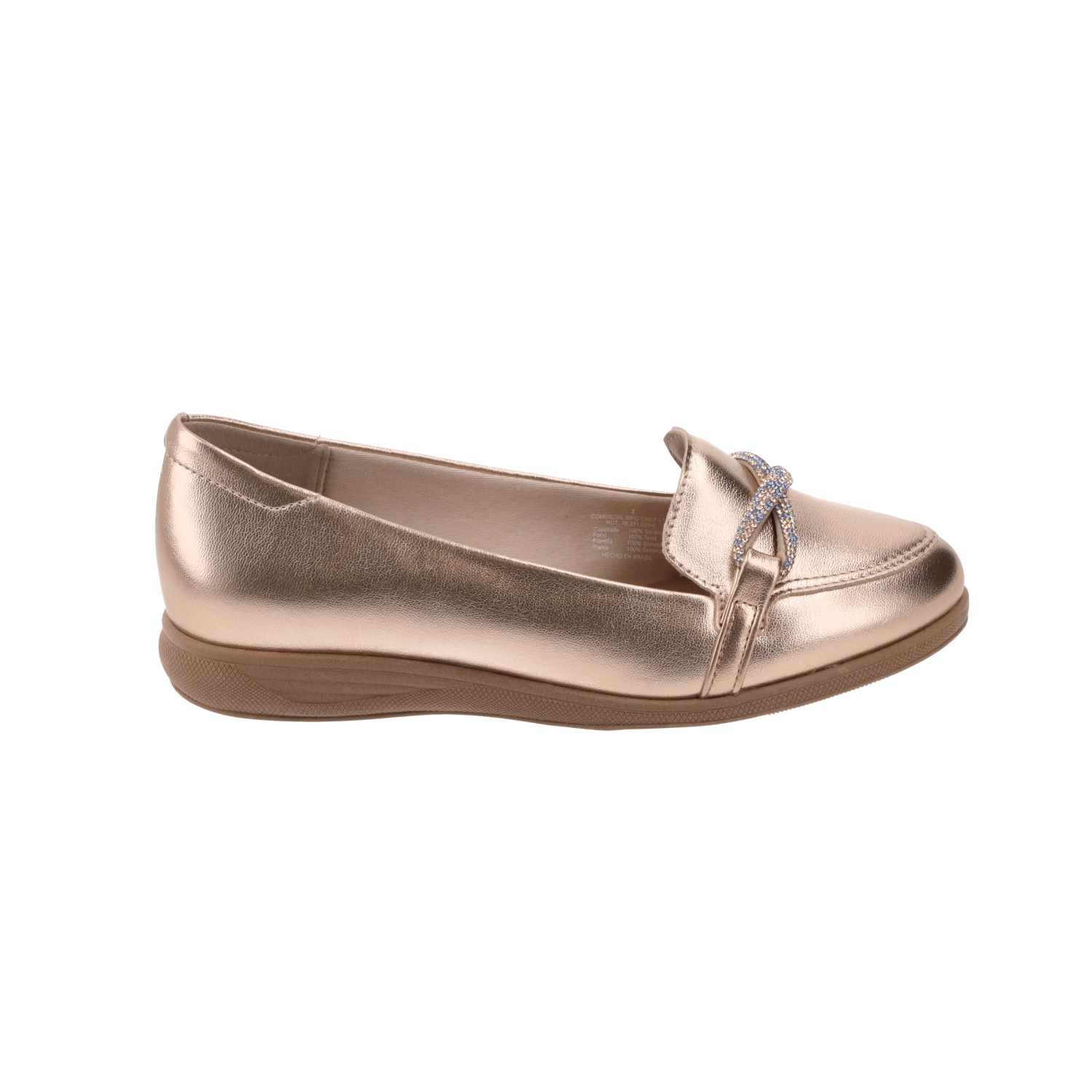 Mocasín Rose Gold Beira Rio