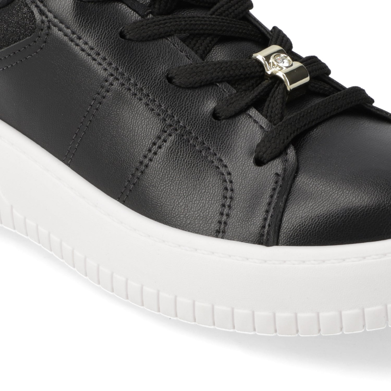 Zapatilla Casual Eco Cuero Beira Rio Negro